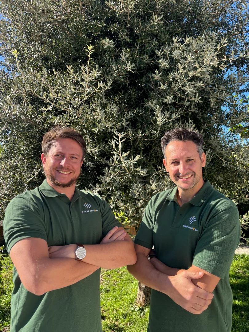 Nicolas et Jérôme - Gérants Carré Pelouse